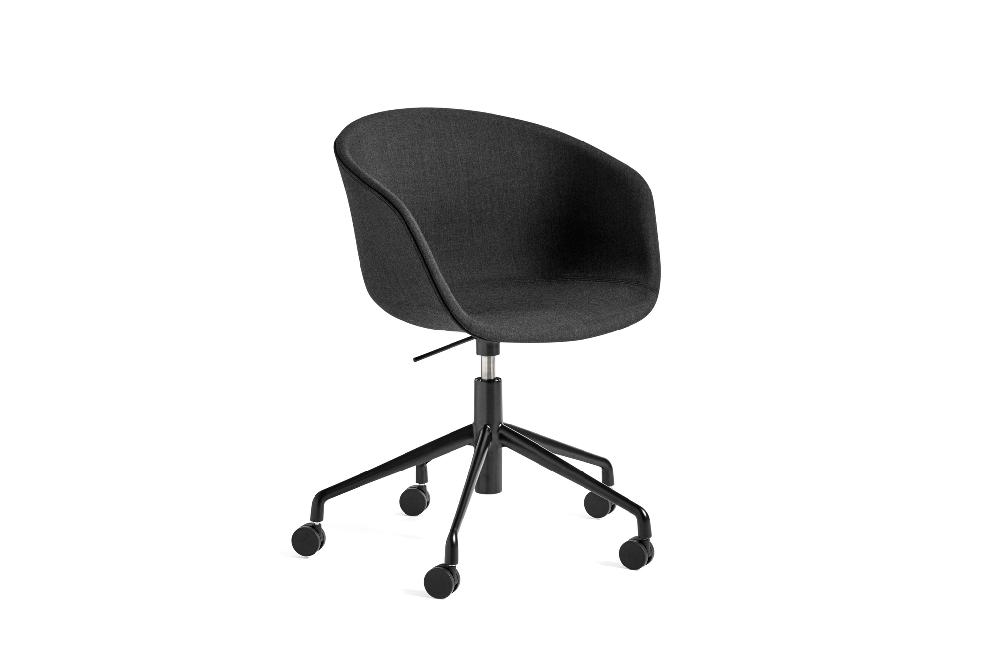 About a Chair AAC53 AAC 53 Swivel chair with full upholstery Hay